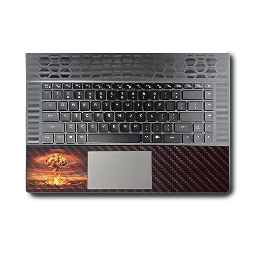 Image of MightySkins Carbon Fiber Skin Compatible with Alienware X16 R1 (2023) Full Wrap Kit - Fallout | Protective, Durable Textured Carbon Fiber Finish | Easy to Apply & Change Styles | Made in The USA