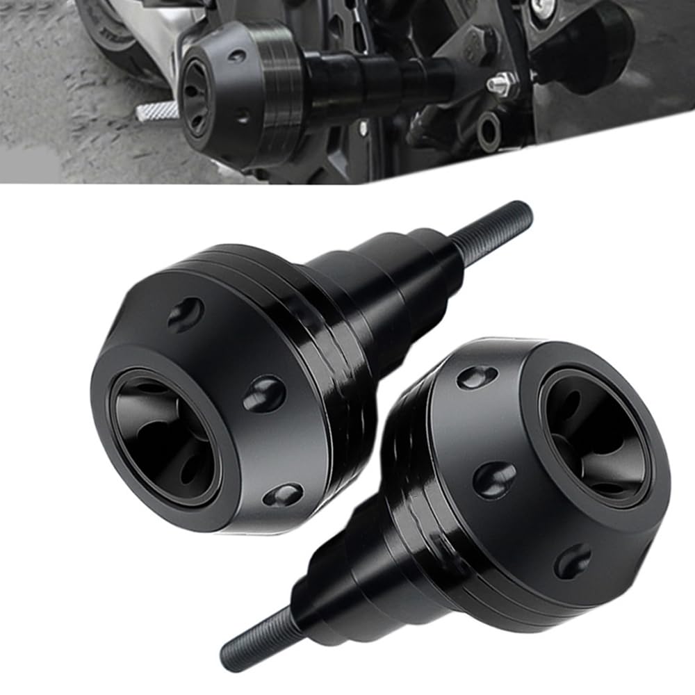 Baceyong Cadre de moto coulissant Anti-Crash Protection de cadre de moto Compatible avec Yamaha R25 R3 MT03 MT07 FZ07