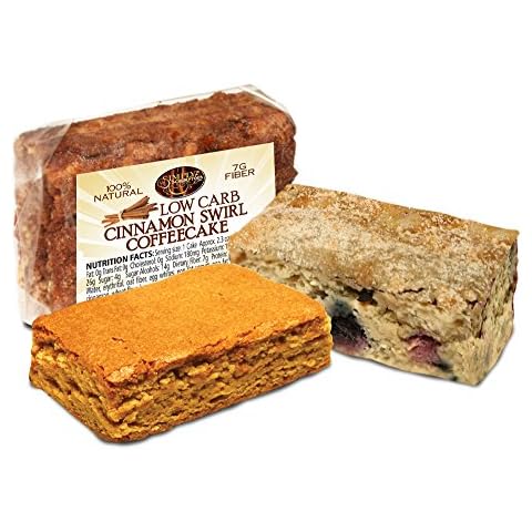 Simply Scrumptous Low Carb Peanut Butter Brownie and Low Carb Cinnamon Coffee Cake Cover