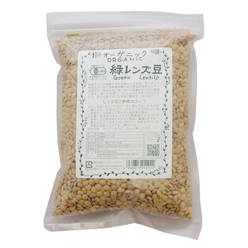 Amazon.co.jp: 桜井食品 有機緑レンズ豆 500g : 食品・飲料・お酒