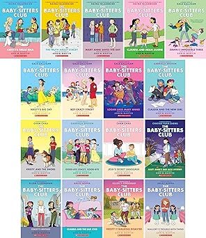 The Babysitter’s Club 1-17 Book Set Graphic Novels: Ann Martin: Amazon