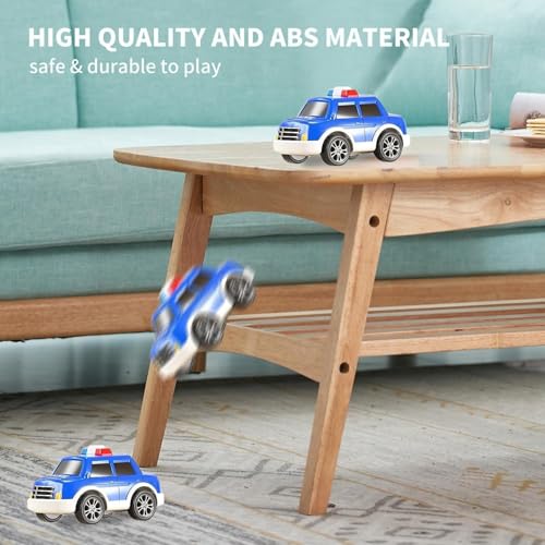 Image of Mini Explorer 5-in-1 Friction-Powered Truck Toy Set with Music for Kids Ages 3+ Years - Montessori Educational Transport Carrier Vehicle Toy for Boys & Girls, Fun Birthday Gift