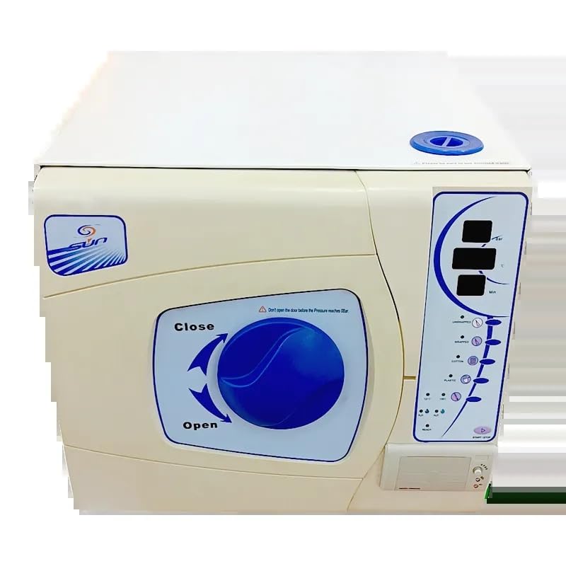 Steam Sterilizer 18L Autoclave Stainless Steel Sterilization Equipment with LCD Screen Class B