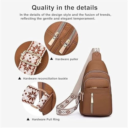 Wbougisay Crossbody Bag, Cross Body Bag for Woman, Leather Anti-Theft Large Capacity Travel Bags, Birthday Gifts(Black)2