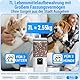 Frienhund Futterautomat Katze 2 Näpfe mit APP: 5G WiFi Futterspender Katze mit Langsamer Vorschub, 7L Trockenfutter Automat für 2 Katzen, WLAN Futterautomat Abnehmbar mit Alexa für Mehrere Haustiere