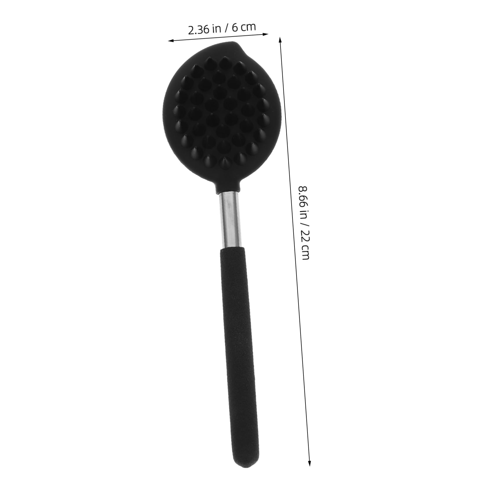 Baluue 5pezzi Massaggiante Silicone Per Scrubber Per Schiena Esfoliante e Massaggiante