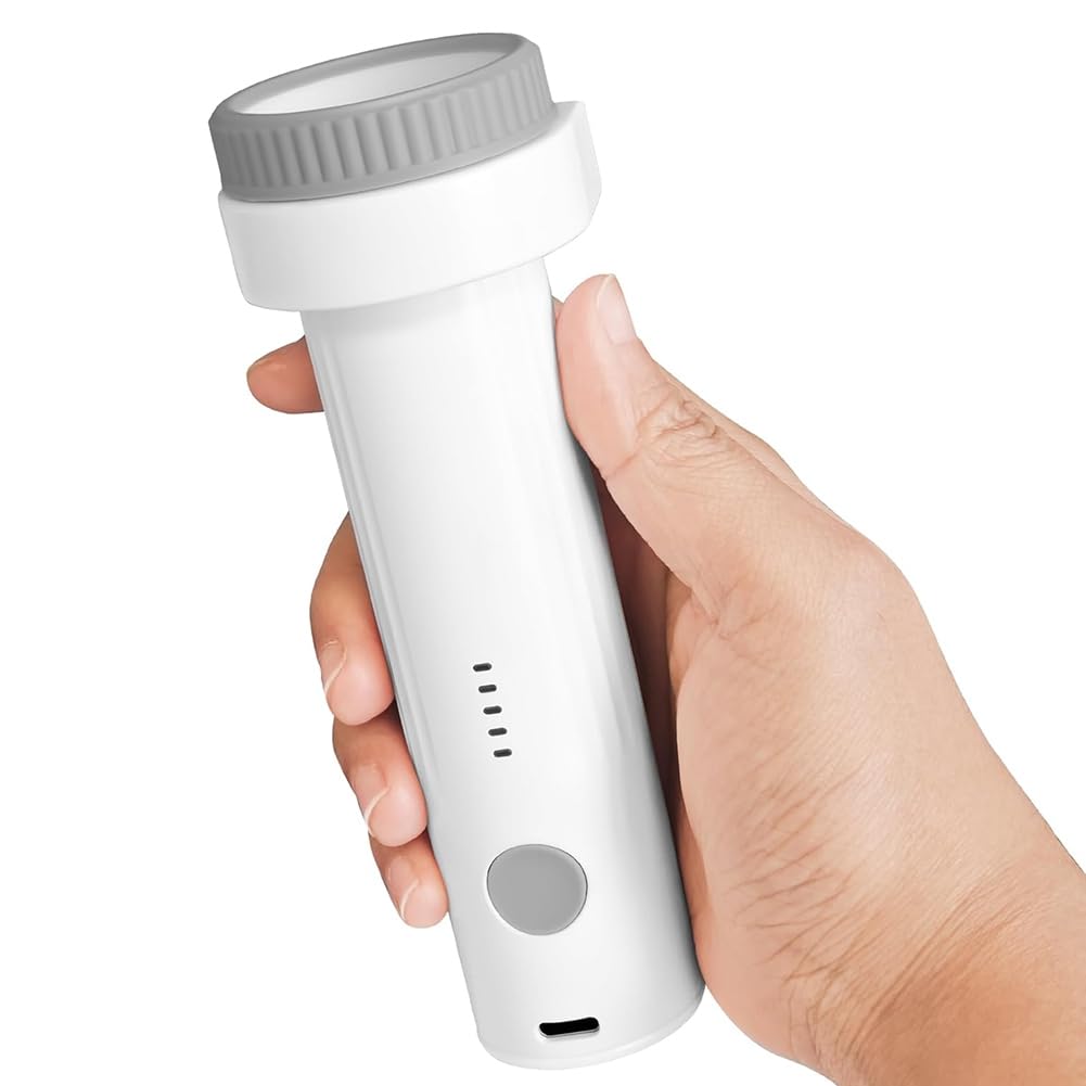 Hndhbfgrt Portable Rechargeable Cordless Electric for Vacuum Pump for Vacuum Storage Bags, Travel Air Pump for Suitcase with 15 Bag