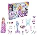 Produktbild Barbie Dreamtopia Adventskalender Barbie-Puppe und 24 Geschenke einschließlich märchenhafte Moden, magische Haustiere und Zubehör, Urlaub Geschenk, HGM66