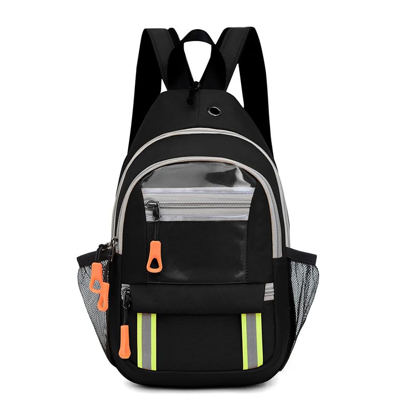 JENAGREEN Waterproof Sling Backpack Crossbody Shoulder Bag for Women Men, Crossbody Bag Casual Daypack Travel Hiking Adjustable Chest Bag