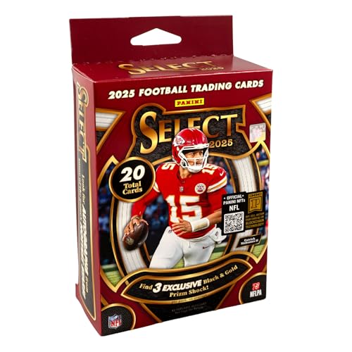 2025 Panini Select Football Trading Cards Hanger Box