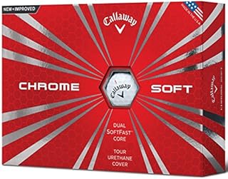Callaway Chrome Soft Golf Balls - Pack of 12 (2016 Version)