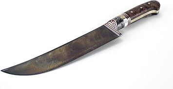 Handmade Uzbek Knife Damascus Steel