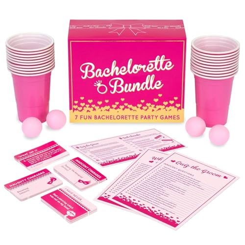 Product Image of the Gutter Games Bundle for Bachelorette Parties, Fun & Engaging Party Games for Bridesmaids & Friends