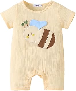 Hopscotch Honey Bee Applique Cotton Romper Price In India