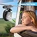 HONYIN 5000mAh Portable Clip on Fan, Rechargeable Clip Fan Battery Operated, 3 Speeds Strong Airflow, Sturdy USB Desk Clip Hang Fan 3 in 1 Fan for Golf Cart, Camping, Treadmill