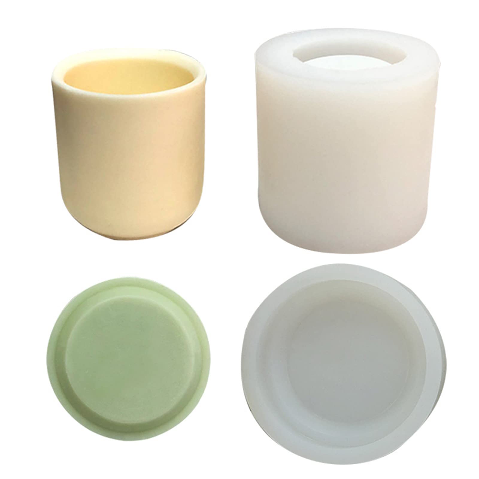Moules cylindriques en silicone 3D faits à la main pour décoration de cadeaux