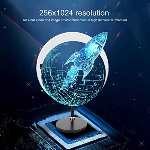 3D Hologram Projector, Holographic Display Video Projector, Advertising Player Machine, 256 LED Beads 256x1024 Hologram Advertising Fan, for Stores, Booths, Offices (US)