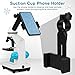 100x-2000x Microscope Kit for Kids & Students, Lab Microscope Kit for Beginners with Led Lights, Microscope Science Kit with Detailed Operating Instructions, Complete Science Accessory Kit