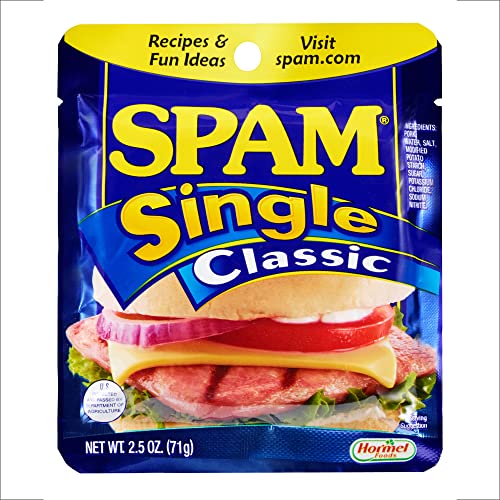 Spam Single Classic, 2.5 Ounce Pouch (Pack of 24)