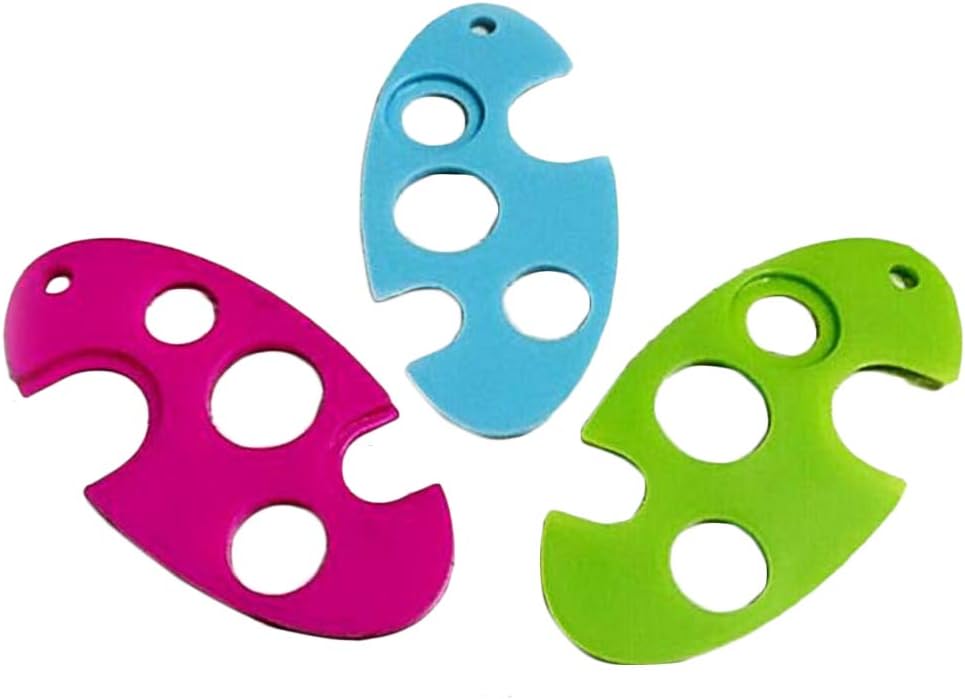 10PCS Plastic Essential Oil Opener Key Corkscrew Tool Leaf shape For Remover Roller Balls & Caps Refillable Bottles