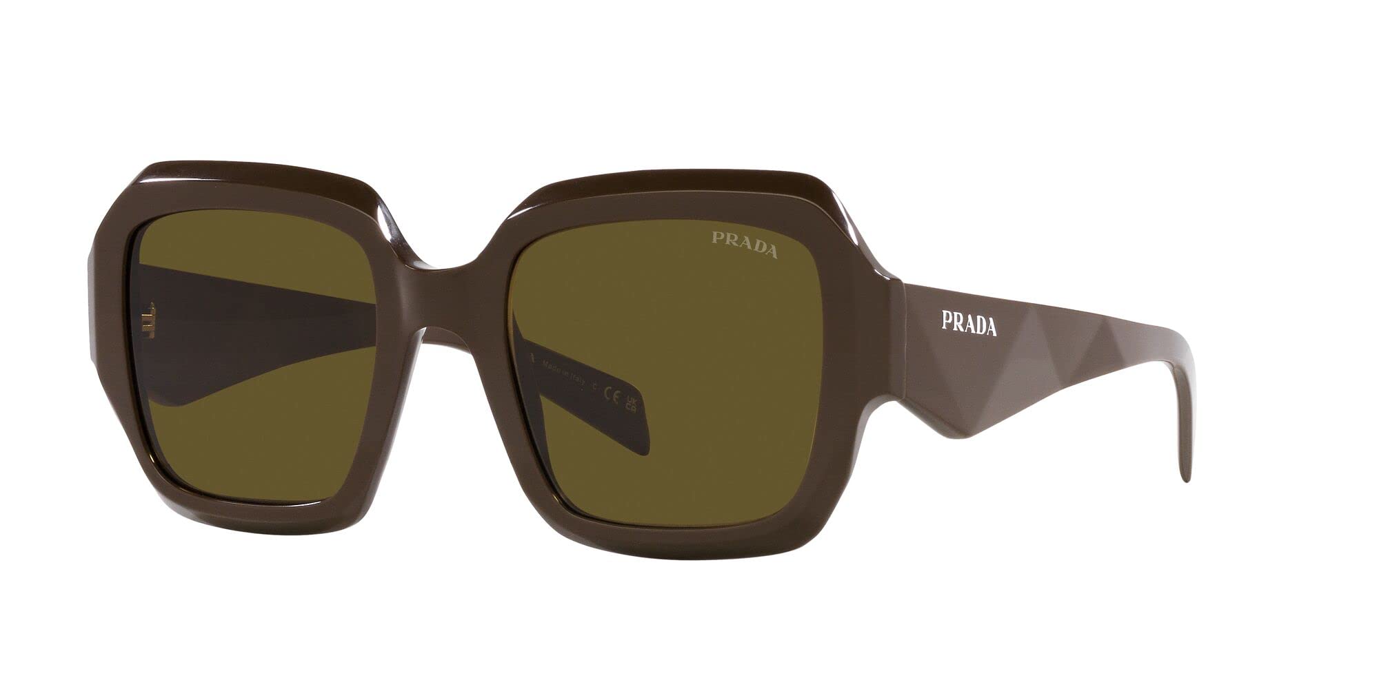 Prada 0PR 28ZS 53 15L09Z Sonnenbrille, Unisex, Erwachsene, mehrfarbig (mehrfarbig), Einheitsgröße