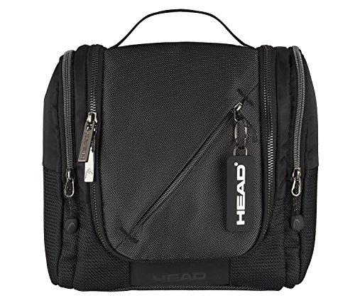 Preisvergleich Produktbild HEAD Kosmetiktasche LEAD MATERIALMIX, NYLON, KUNSTLEDER schwarz Unisex - Erwachsene
