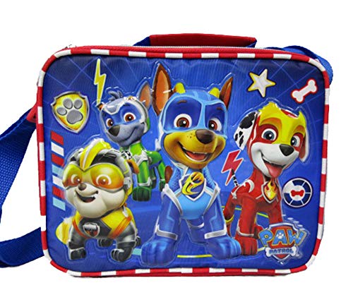 Paw Patrol - Mighty Pups Insulated Lunch Bag with Adjustable Shoulder Straps