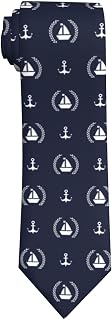 WOAIDY Men Novelty Neckties Dog Seamless Pattern Fashion Neck Tie