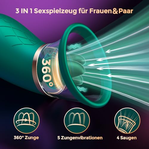 Fidech Vibration Sexspielzeug für Frauen mit Klitorisstimulator
