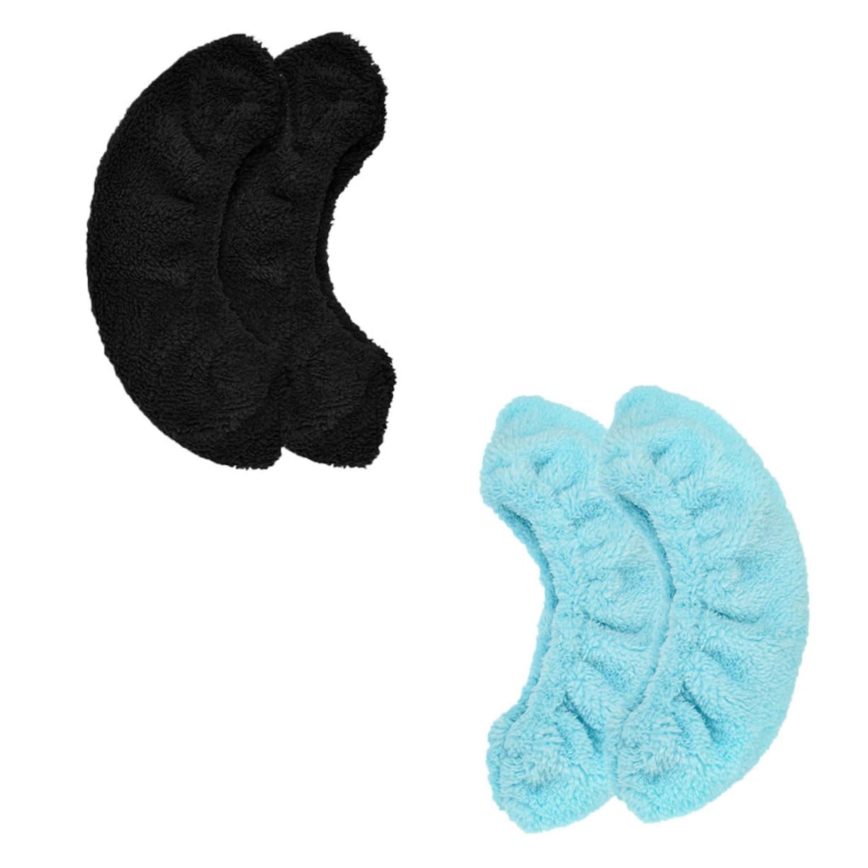 Protège-lames de Patins pour Garçon et Filles, Lot de 2 Paires, Noir