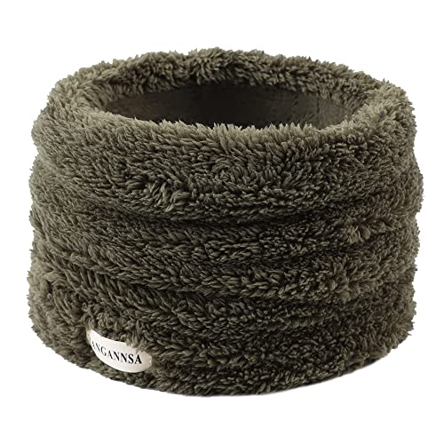 Image of JANGANNSA Fleece Kids Scarf - Warm Winter & Autumn Neck Warmer for Boys & Girls 1-6Y
