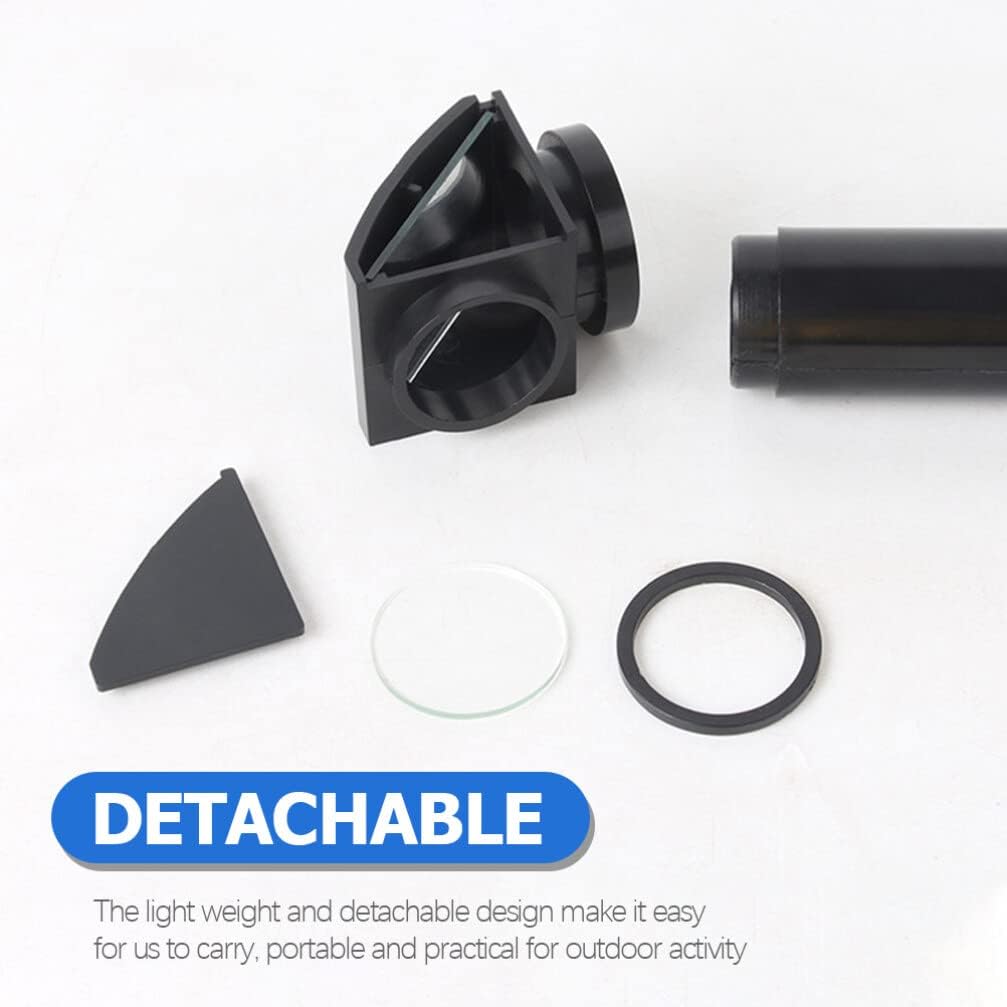 Alipis Diy Homemade Periscope Optics Physics Experiment Kit with Detachable Lens Portable Periscope for Educational Science Learning and Creative Logical Thinking 11.61X2.16X1.57In