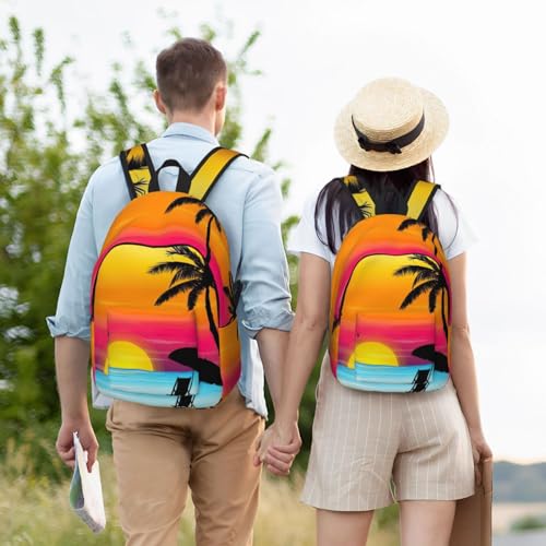 Mochila de mano Sunset para evitar cargos de equipaje con espacio para laptop de mujer 6