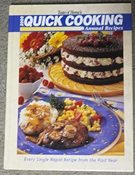 Hardcover 2000 Quick Cooking Annual Recipes Book