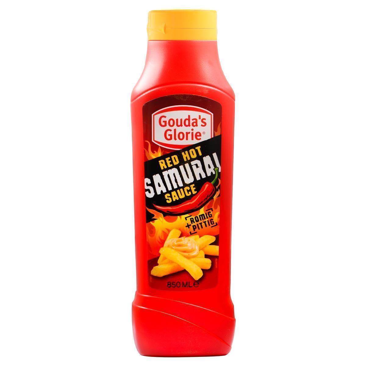 Gouda's Glorie Red Hot Samurai Sauce 4x 850ml