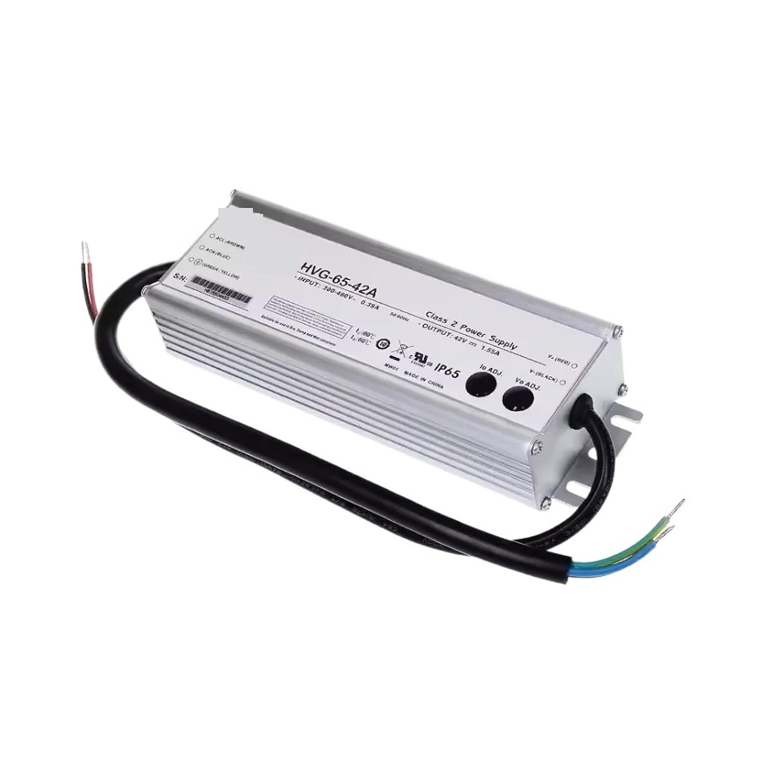 Alimentation LED HVG-65 fin du scintillement transformateur 65W fiable