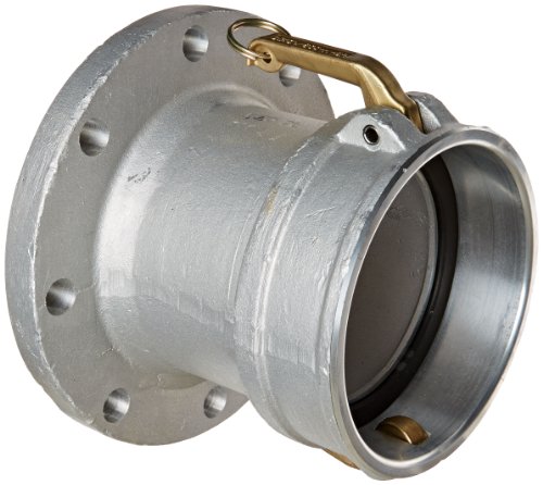 Dixon 600-DL-AL Aluminum Cam and Groove Hose Fitting, 6" Socket x 150# ASA Flange