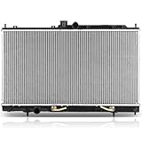SCITOO Engine Coolant Radiator Assembly for Mitsubishi Lancer 2002-2007 L4 2.0L, Replace 2448