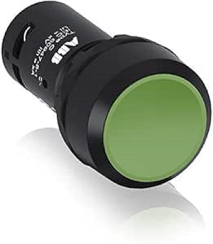 abb-entrelec CP1 - 10 G20 - Push Button Box Flush-Mount Green Opaque