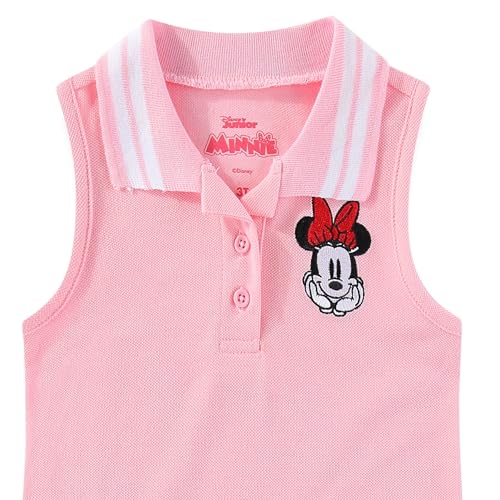 Disney Minnie Mouse Girls Collar Dress for Toddler and Big Kids2