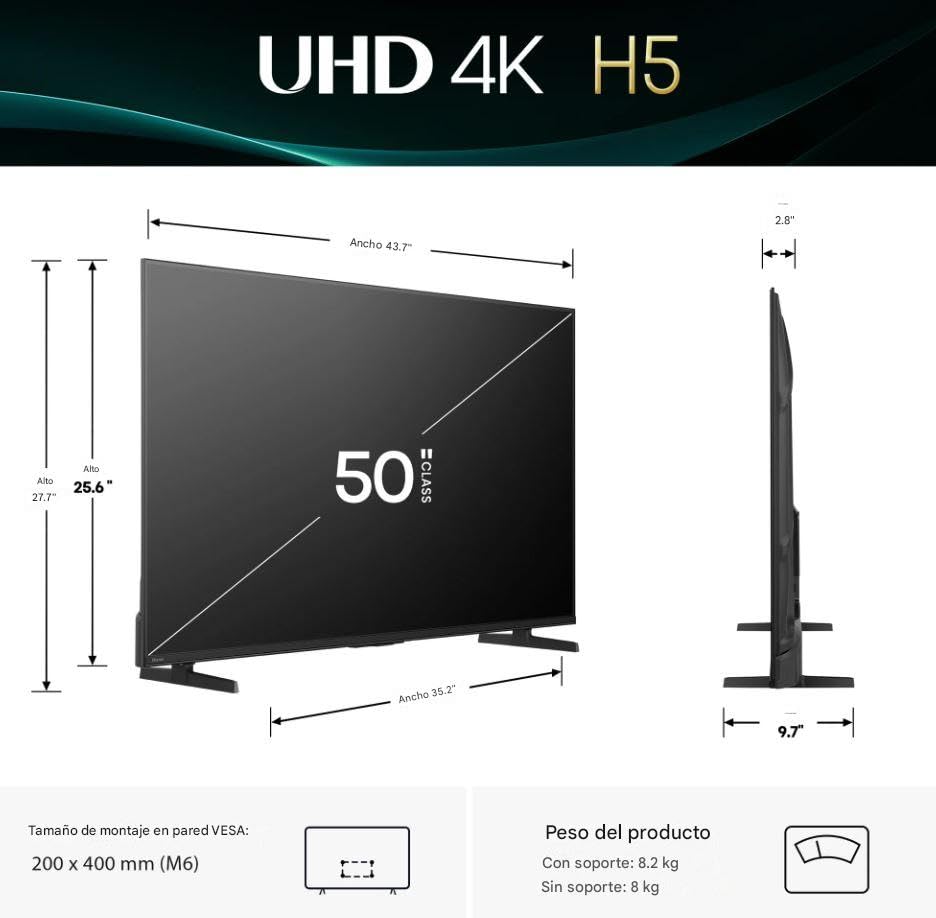 Catálogo para Comprar On-line Pantalla atvio 50 pulgadas para comprar online. 25 Imagen adicional