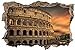 Produktbild Colosseum Rom Antike Italien Wandtattoo Wandsticker Wandaufkleber D0942 Größe 40 cm x 60 cm