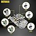 SecosAutoparts 4F27E Transmission Shift Solenoid & Filter Kit, Fit for Mazda Protege 3 5 6 1999-2010, Compatible with Ford Focus Transit Connect 2000-2013, Replace# XS4Z7A098AB FN01-21-500 4F27E