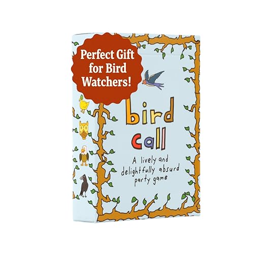 Niche Nation Games Bird Call - A Lively and Delightfully Absurd 5-Minute Party Game - High Energy Game - Bird Gifts - Bird Watching Gifts - Gifts for Bird Lovers - 3-8 Players and Ages 7+