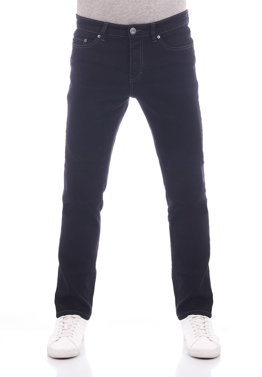 Paddocks Men's Night Black (1219) Ranger Pipe Slim Fit Jeans Trousers Denim Stretch Cotton Blue Black W30 W31 W32 W33 W34 W36 W38 W40 W42 W44, 36 W/32 L