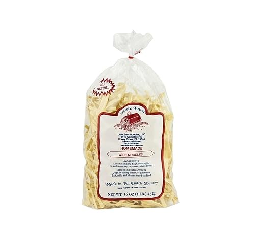 Miniatura 3 de AmishTastes Little Barn - Fideos extra anchos, hechos en casa en País Holandés, 16 onzas (paquete de 2)