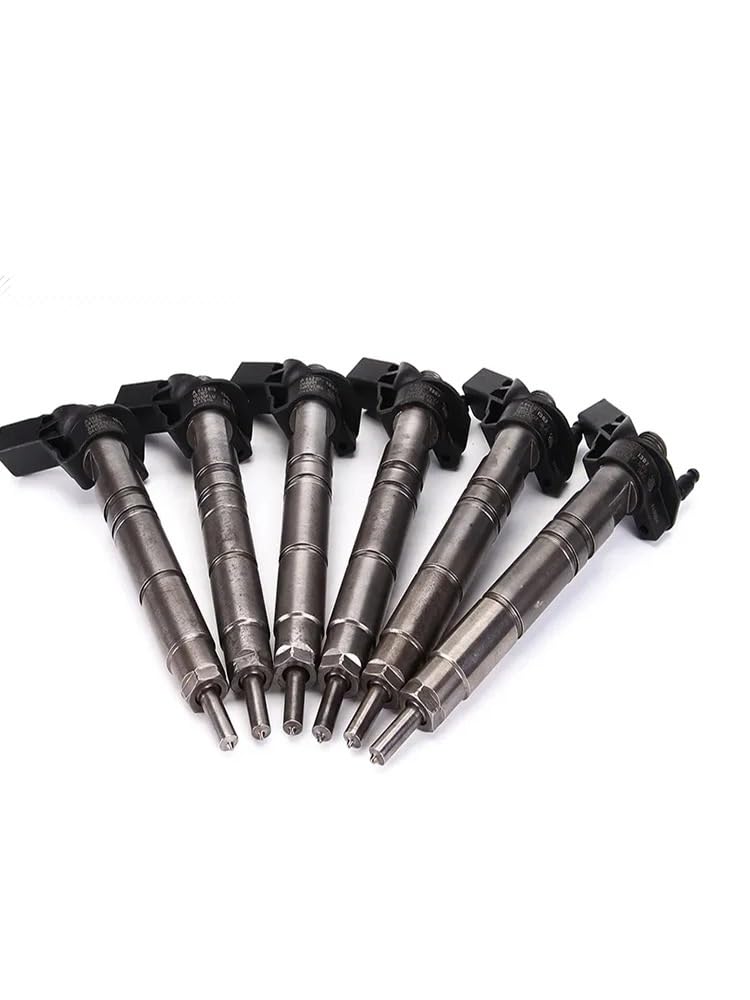 Fuel Injector Nozzle Auto Parts Injectors Compatible for Mercedes-Benz E S Ml Sprinter Chrysler Jeep 3.0 Om642 V6 A6420701387 A6420700587 0445115064 Diesel(Grass Green)