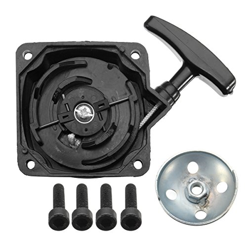 GOZAR 49cc 50cc DR50 Pullstart Pull Cord Start Shim with Bolts Midi Dirt Bike Moto