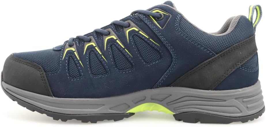 Propét Men's Cooper Waterproof Hiking Shoes Navy/Lime 11.5 XX-Wide US