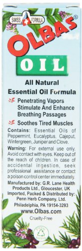 Olbas Oil Aromatherapy Inhalant And Aromatic Massage Oil, 0.95 Fl Oz #TOP2